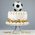 thumbnail image 4 of Acrylic Soccer Ball Football Cake Topper Party Decoration for Wedding Anniversary Birthday Graduation, 4 of 6