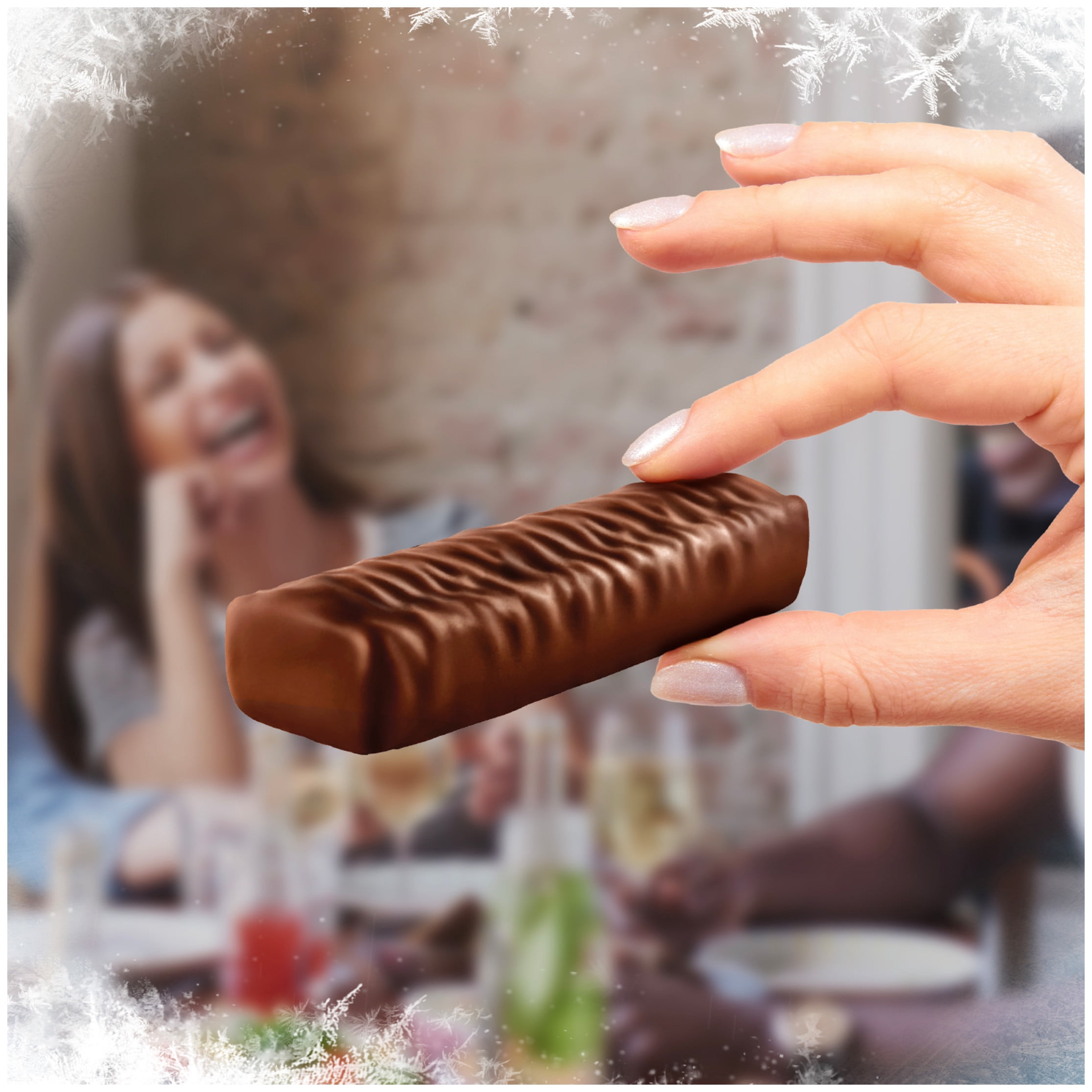 MILKY WAY Chocolate Ice Cream Bars, Coated with Milk Chocolate and Caramel, 12 fl oz, 6 Pack
