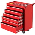 thumbnail image 1 of Yiwa Coffre à Outils Portable à 6 Tiroirs, Armoire de Rangement Roulante Robuste avec Serrure et Doublures de Tiroir, 1 of 7