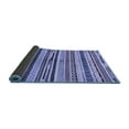 thumbnail image 2 of Ahgly Company Indoor Rectangle Abstract Blue Modern Area Rugs, 8' x 12', 2 of 4