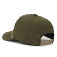 thumbnail image 6 of Federal Ammunition Structured 5-Panel Snapback Hat – Embroidered Logo Cap, Olive, One Size, 6 of 7