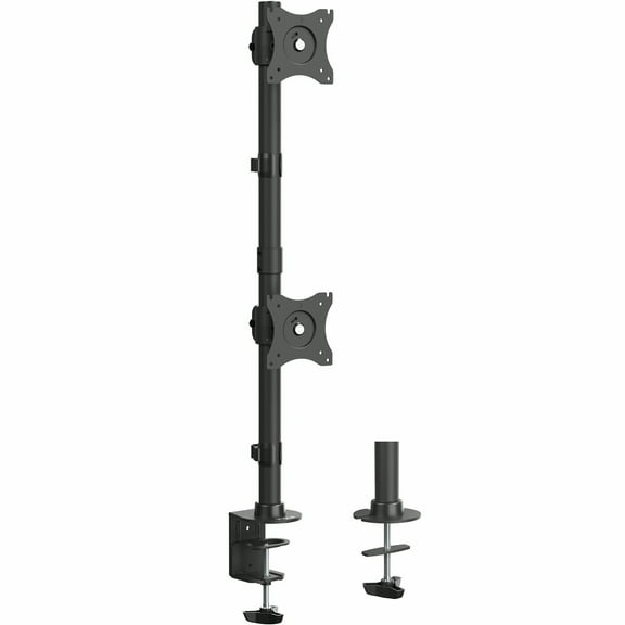 VIVO Dual Computer Monitor Desk Mount Stand, Vertical Array, 2 Screens up to 34"