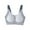 Gray, variant on Powerful Push up Seamless Bras for Women, Wireless Full Cup Support Lingerie, No Underwire Everyday Bras
