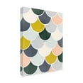 thumbnail image 2 of Victoria Borges 'Pastel Scallops I' Canvas Art, 2 of 3