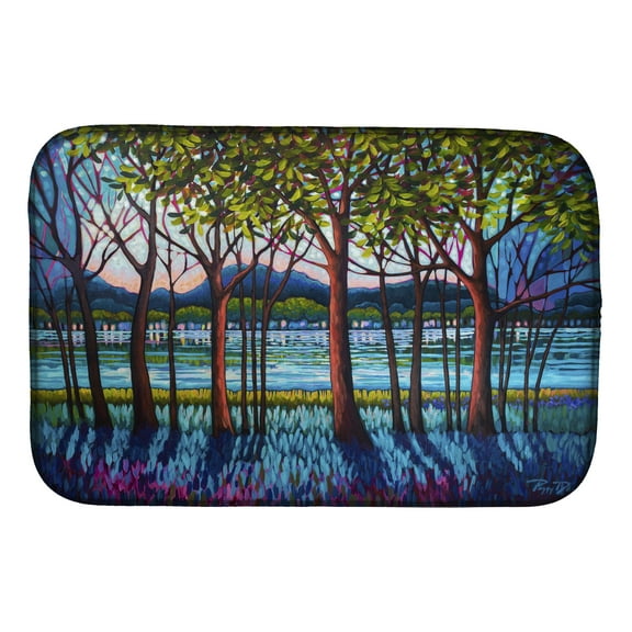 Tanzanite River Dish Drying Mat