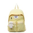 thumbnail image 6 of Nylon Backpack Solid Color Simple Backpack Large Capacity Travel Backpack, 6 of 9