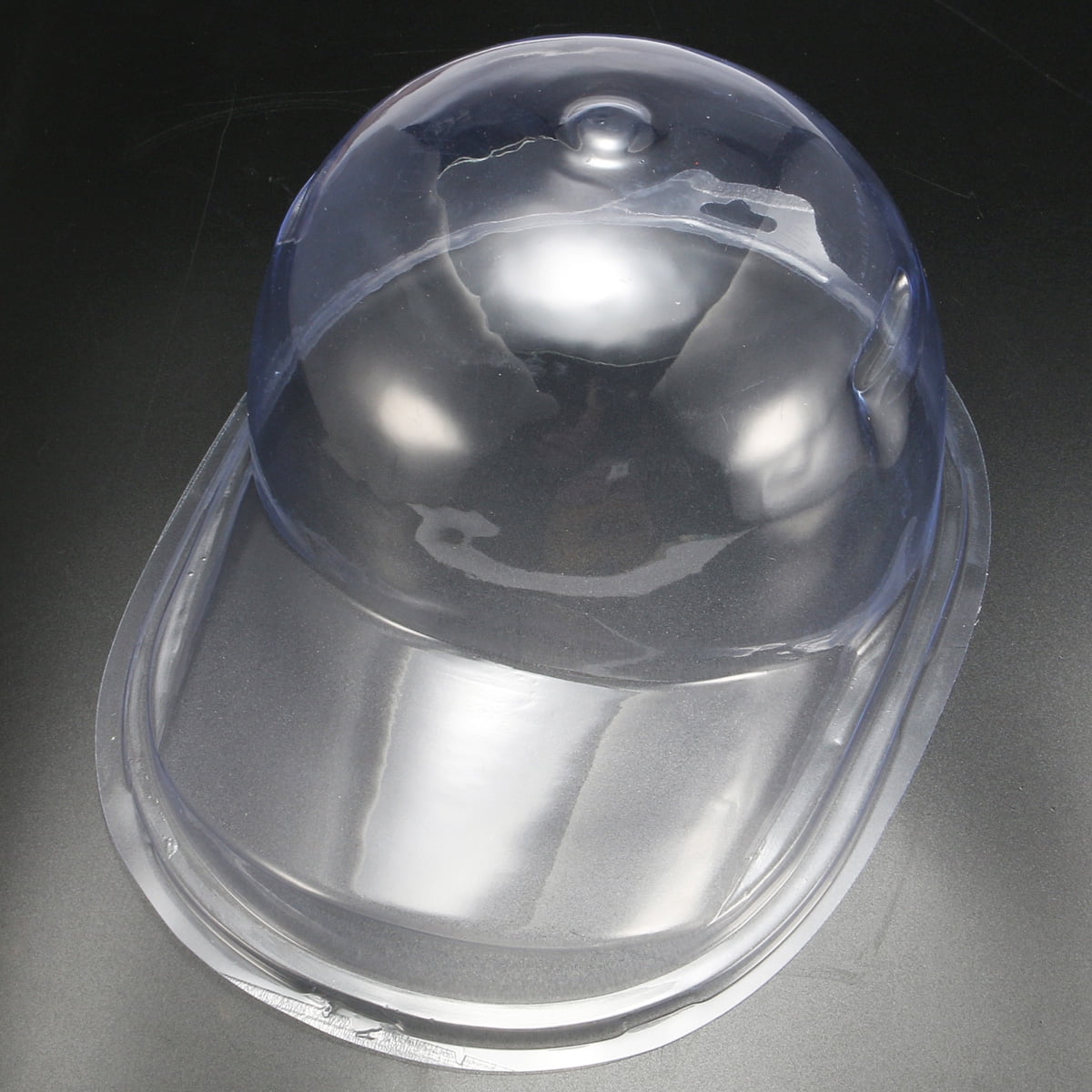 1Pc Plastic Clear Baseball Football Cap 