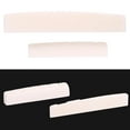 thumbnail image 4 of Bone Acoustic Guitar Bridge Saddle Lightweight And Durable Guitar Bridge Saddle And Nut Replacement, Bone Nut And Saddle, For 12 String Acoustic Guitar, 4 of 8