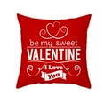 thumbnail image 1 of Housse de Coussin en Coton pour la Saint-Valentin Canapé Taille, 1 of 2