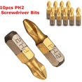 thumbnail image 2 of Puntas de destornillador Injueey 10 mm antideslizantes PH2 para muebles de dormitorio, 2 of 5