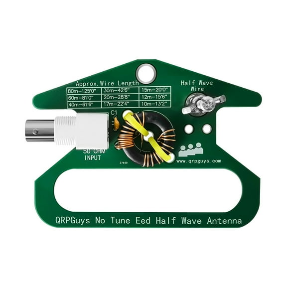 No Tune End Fed Half Wave Antenna, Portable No Tune End Fed Half Wave Antenna Module 80m-10m 50ohm Welded