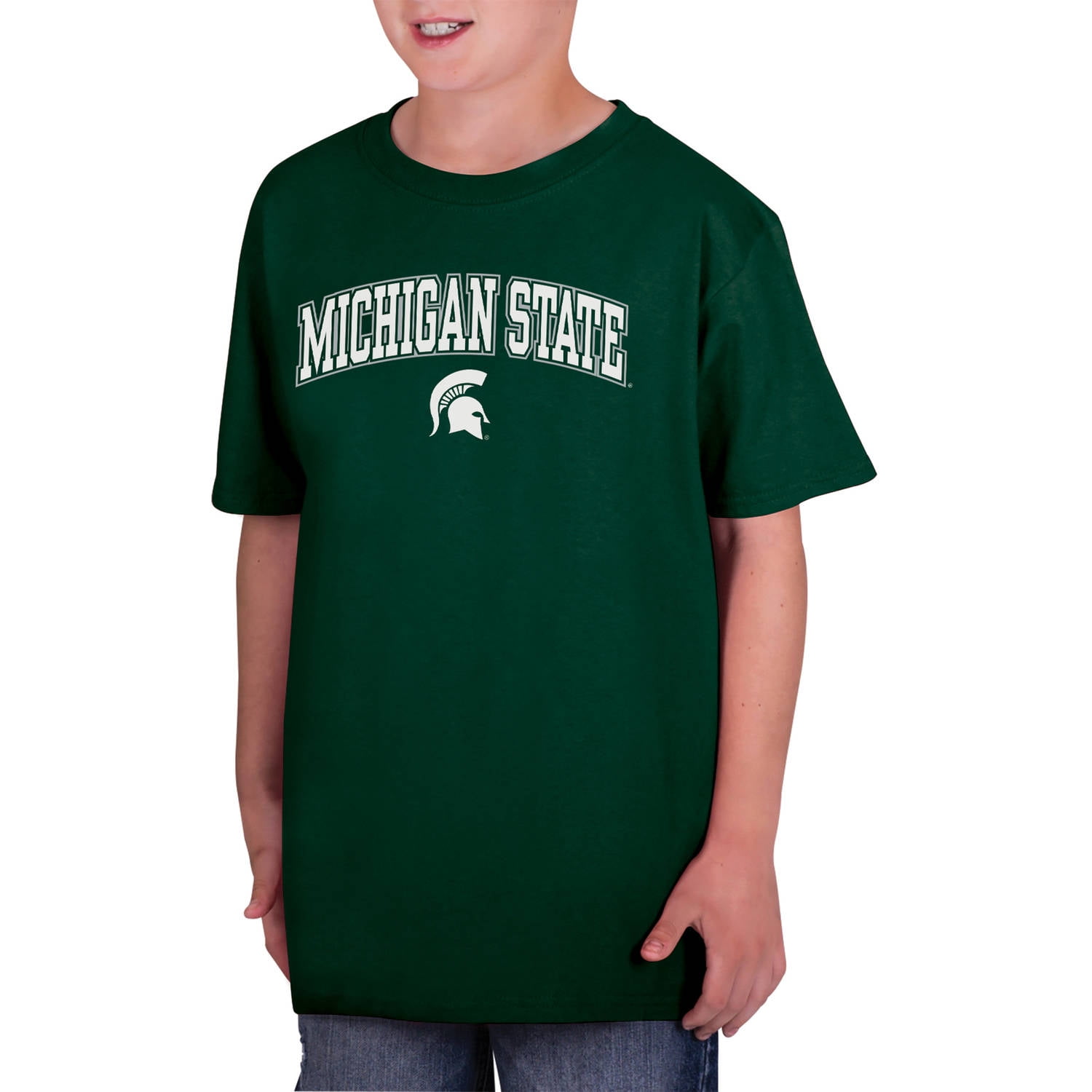 NCAA Michigan State Spartans Boys Classic Cotton T-Shirt - Walmart.com