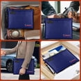 thumbnail image 6 of ROLOWAY Fireproof Document Bag (14.5 x 11.5 inch), 6400℉ Fireproof Money Bag with Zipper for Cash, Fire Safe Smell Proof Money Pouch with Lock (Blue), 6 of 7