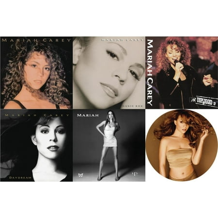 Mariah Carey & Music Box & Mtv Unplugged & Daydream & #1’S (2LP/Metallic Silver & Black Swirl Vinyl) & Butterfly (Picture Disc)