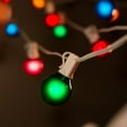 thumbnail image 4 of 50 Foot G40 Assorted Color Globe String Lights with White wire by Hometown Evolution, 4 of 6
