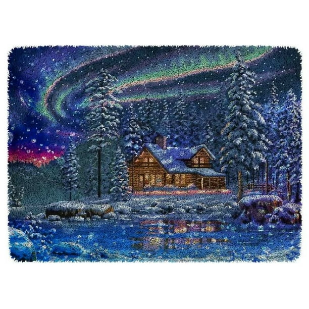 Northern Lights Rug Making Latch Hooking Kit (Great Low Price