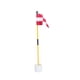 thumbnail image 5 of Bandera de golf Colamx asta de bandera portátil fibra de vidrio rojo 80 cm 15 cm x 22 cm 9,5 cm, 5 of 8