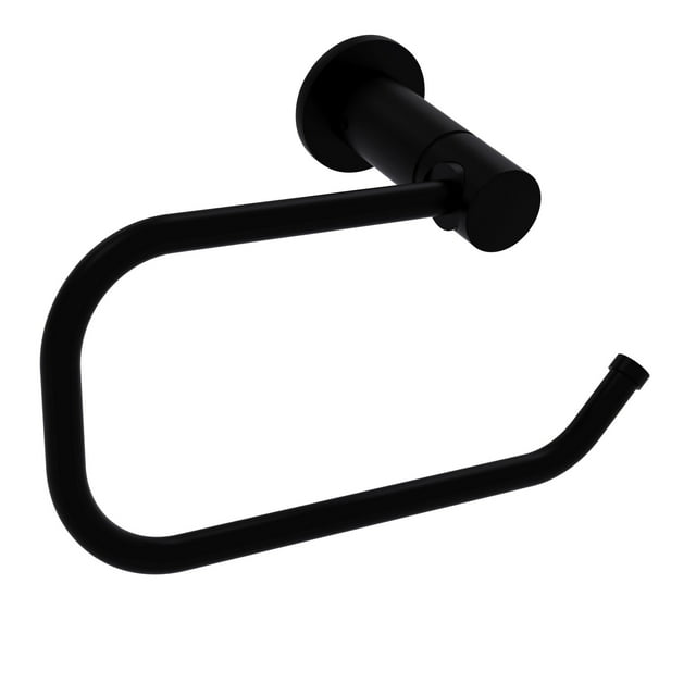 Fresno Collection Euro Style Toilet Tissue Holder - Matte Black