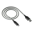 thumbnail image 3 of Auto Drive 6' USB-C to USB-A Cable, Black, 3 of 6