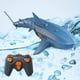 thumbnail image 5 of telemando Shark RC Tiburón Juguetes Juguetes Juguetes a Prueba de Agua Simulación Tiburón para Estanque Piscina Decoración Niño Niñ Azul Hugo Tiburón de radiocontrol, 5 of 8