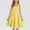 Yellow, variant on Fesfesfes Kids Girls Sleeveless Round Neck Casual Summer Dress Solid Color Breathable Playwear,Above-the-Knee Lightweight Outfit for Girls(Green,9-10 Years)