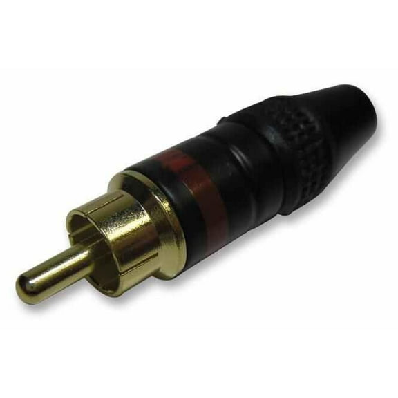 PRO SIGNAL - Phono Plug, Black / Red