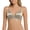 A1Grey, variant on Women's Satin Lace Bralette Wireless Triangle Cups with Adjustable Spaghetti Straps and Bow Accent Scalloped Trim Silky Sleep Bra for Comfortable Lounge Wear Black 70AB
