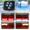 thumbnail image 3 of Kit de luces LED magnéticas FEELOTAM para remolque con conector de 7 pines, 3 of 6