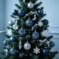 thumbnail image 4 of Christmas Ball Ornaments Set, Shatterproof Baubles for Tree Decor, Assorted Hanging Decorations for Holiday Parties, 4 of 6