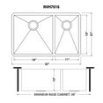 thumbnail image 3 of Ruvati 32-inch 16 Gauge Kitchen Sink, 3 of 14