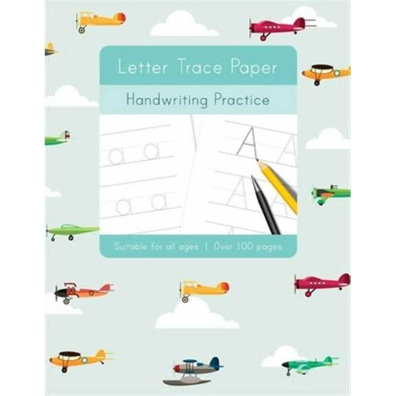 Letter Trace Paper Handwriting Practice (Paperback)