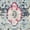Light Gray/Fuchsia, variant on SAFAVIEH Madison Haven Floral Bordered Area Rug, Light Grey/Blue, 6'7" x 6'7" Round