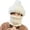 White, variant on HJYCHN Winter Hats for Women Thermal Hat with Integrated Scarf for Cold Weather Windproof Riding and Outdoor Activities Winter Hat Black One Size