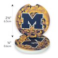 thumbnail image 4 of Posavasos para auto Magnolia Lane Michigan Wolverines, set de 2, 4 of 7
