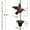 Brown, variant on 8 5Ft Metal Rain Chain For Stylish For Outdoor Use Managing Rainwater And Adding Visual Appeal To Eaves And Gardens