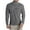 Grey, variant on Men's T Shirts Men's High Neck T Shirt Pleated Textured Loose Long Sleeved Inner Bottom Shirt Men's Stretch Training Clothes Solid Color High Neck Tops Size:M