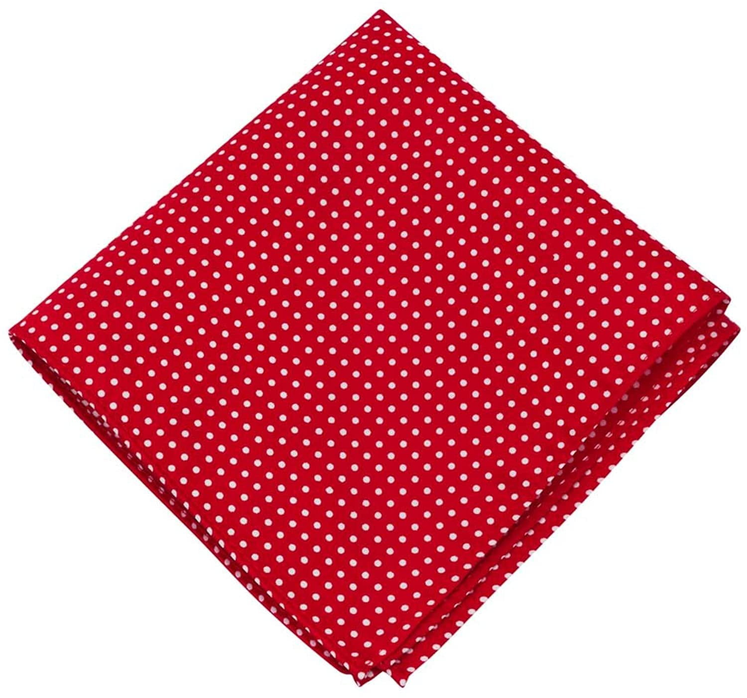 Rust Jacob Alexander Mens Pocket Square Solid Color Handkerchief