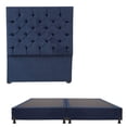 thumbnail image 1 of Box Base Cama King Size + Cabecera Capri Azul Marino Dicasa  Capri Bless, 1 of 7