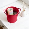 thumbnail image 4 of Iron Pen Double Ear Small Bucket Flowerpot Desktop Storage Study Desk Decoration Mini Iron Bucket, 4 of 6