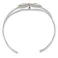 thumbnail image 2 of Sterling Silver Abalone Dragonfly Bangle Bracelet (Weight: 10.16 Grams, Length: Inches), 2 of 4