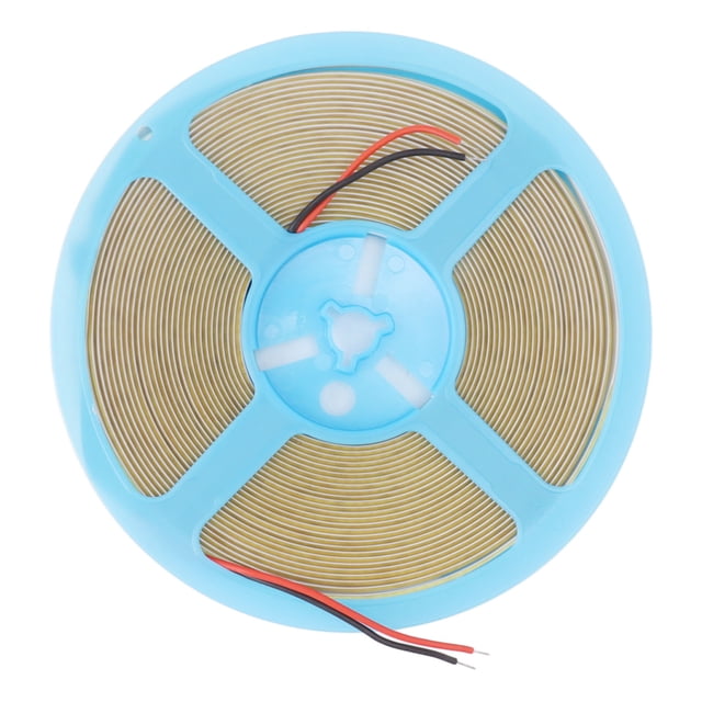Tira de luces LED COB de 320 LED, 110 lm, adhesiva, uniforme, natural, flexible, para interiores, armarios, 24 V, 10 m, 3000 K, luz cálida.