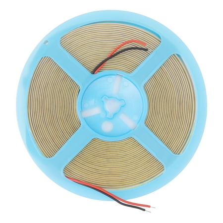 

COB LED Strip Light 320LEDs 110lm Adhesive Uniform Natrual Flexible Tape Light for Indoor Home Cabinet 24V 32.8ft 6000K White Light