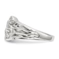thumbnail image 3 of Sterling Silver CZ Ring - Size 6, 3 of 3