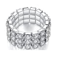 thumbnail image 1 of Fiudx Anillos de Girasol, Elegantes Joyas de Aleación Ajustables, Diseño Grande Resistente a Arañazos, Accesorio Clásico y Elegante, Ideal para Fiestas, Bares y Uso Diario, El Regalo Perfecto., 1 of 3