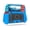 Blue, variant on Dockable Case Compatible for Nintendo Switch, TPU Grip Protective Cover Case with Ergonomic Design and Comfort Grip