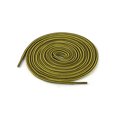 thumbnail image 1 of INSPIRE CHIC Unisex Round Rope Dual Colored Striped 1/5 Thick Boot Shoelace 70cm / 27.55" Gold Yellow Coffee, 1 of 4