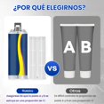 thumbnail image 2 of Pegamento de Fundición Resistente para Metal, Adhesivo Grado Profesional Reparación Grietas En Plástico y Acero, Manualidades, Al Frío Calor, Solución Rápida (1) 1, 2 of 7