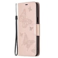 thumbnail image 2 of For LG K42 Two Butterflies Embossing Pattern Horizontal Flip Leather Case with Holder & Card Slot & Wallet & Lanyard, 2 of 4