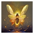 thumbnail image 1 of Cuadros Decorativos 5D bricolaje ronda completa taladro diamante pintura abeja Kit arte decoración del hogar (A6625) Wdftyju de costura negro 4 estilos, 1 of 9