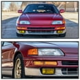 thumbnail image 2 of Spec-D Tuning Amber Corner Signal Lights Compatible with 1990-1991 Honda CRX L+R Pair Assembly, 2 of 7